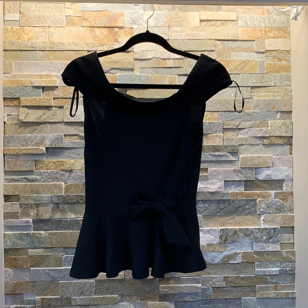 Love j, Black, US M, Peplum shirt